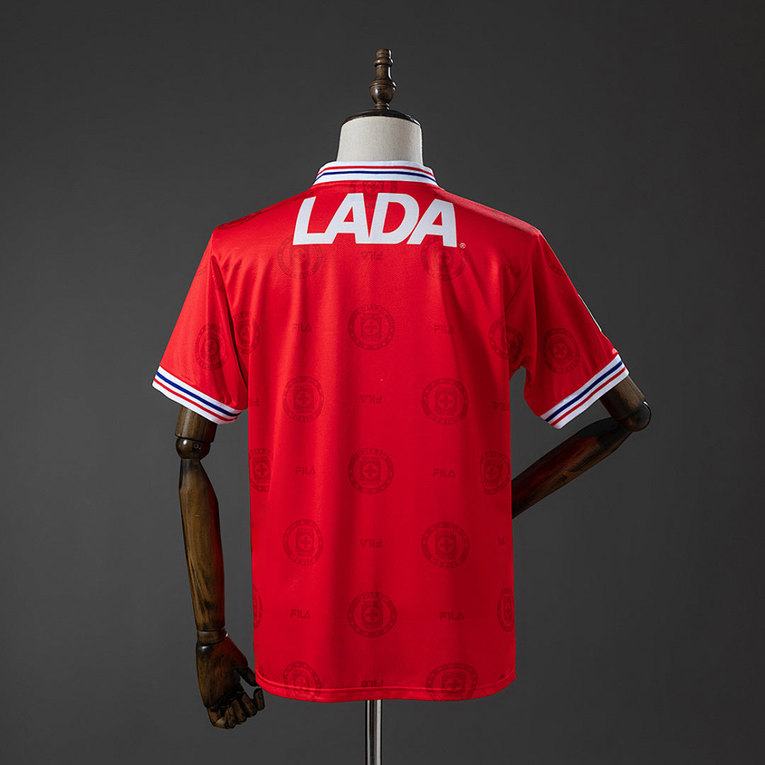 Camiseta Retro Cruz Azul Tercera 1998 - espalda