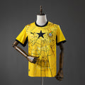 Camiseta Ghana Visita Gris y Amarilla 2026 - frente