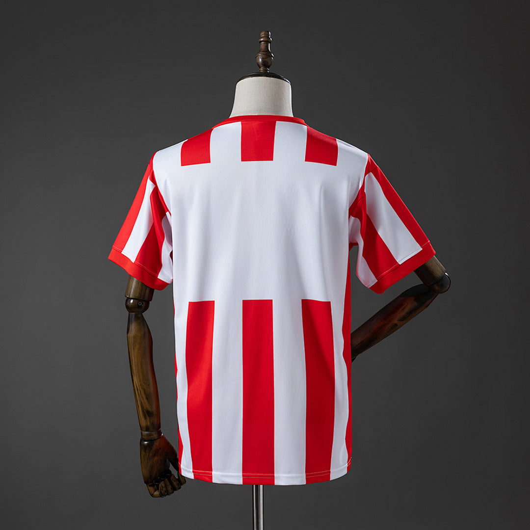 Camiseta Retro Chivas de Guadalajara Local Roja y Gris Claro 91/92 - espalda