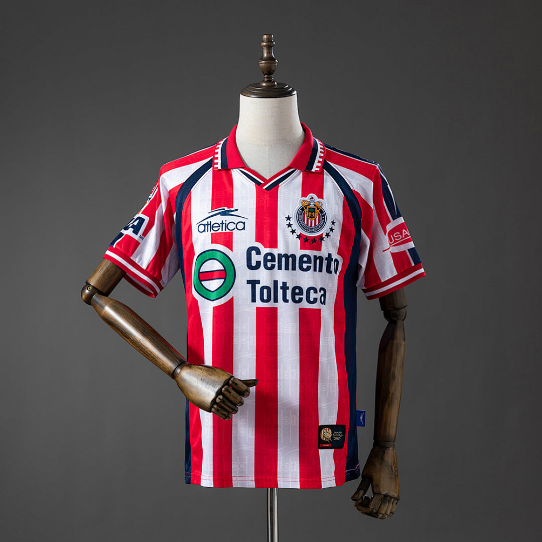 Camiseta Retro Chivas de Guadalajara Local 99/00 - frente