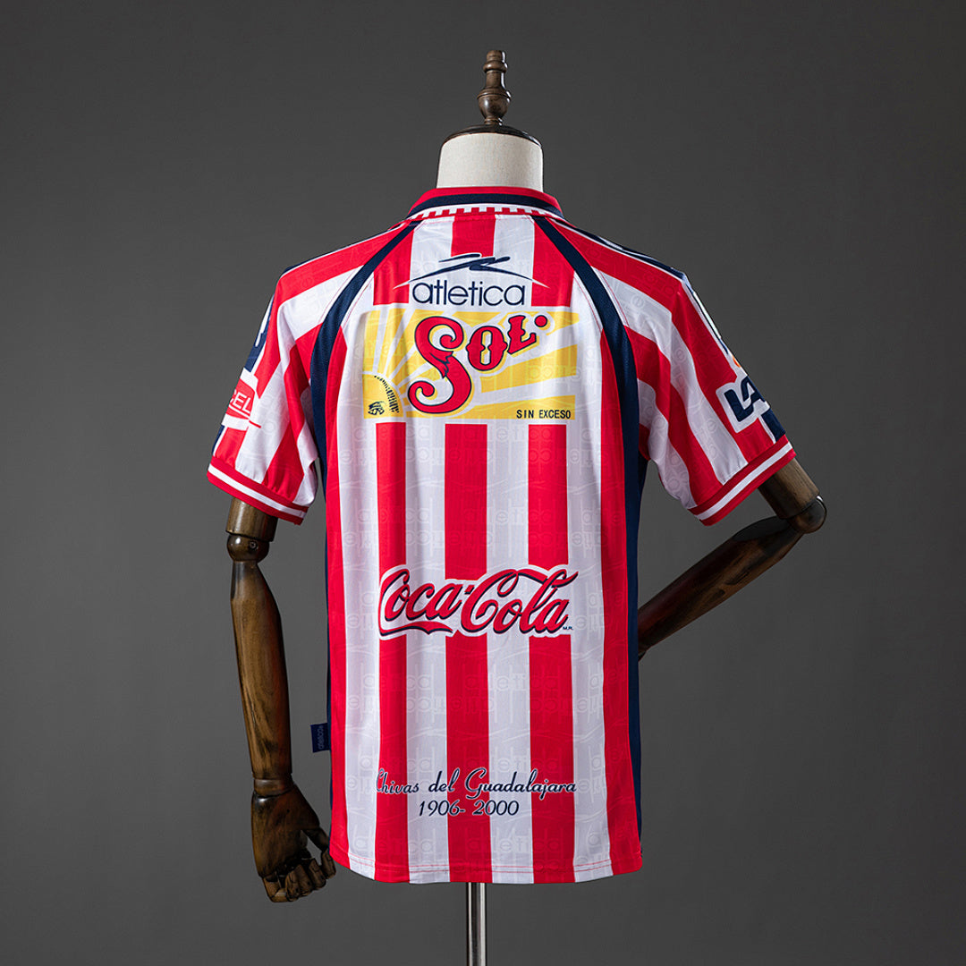 Camiseta Retro Chivas de Guadalajara Local 99/00 - espalda