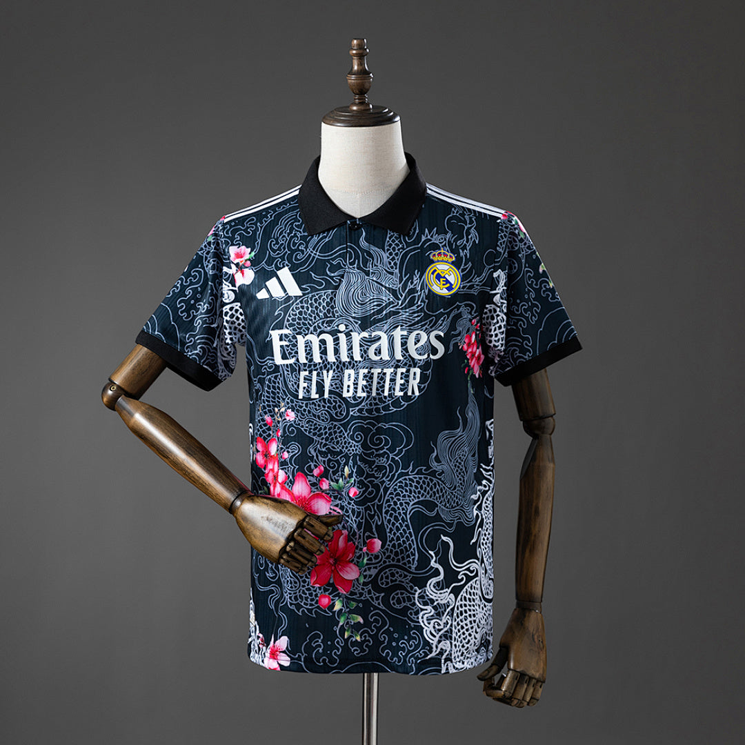 Camiseta Real Madrid Negra Edición Especial 2025/26 - frente