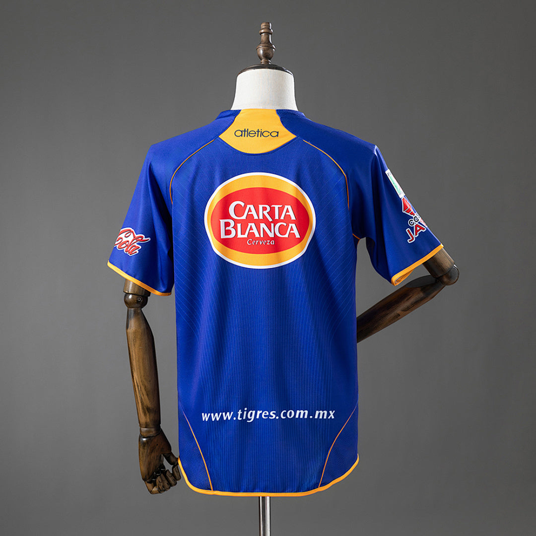 Camiseta Retro Tigres UANL Visita 05/06 - espalda