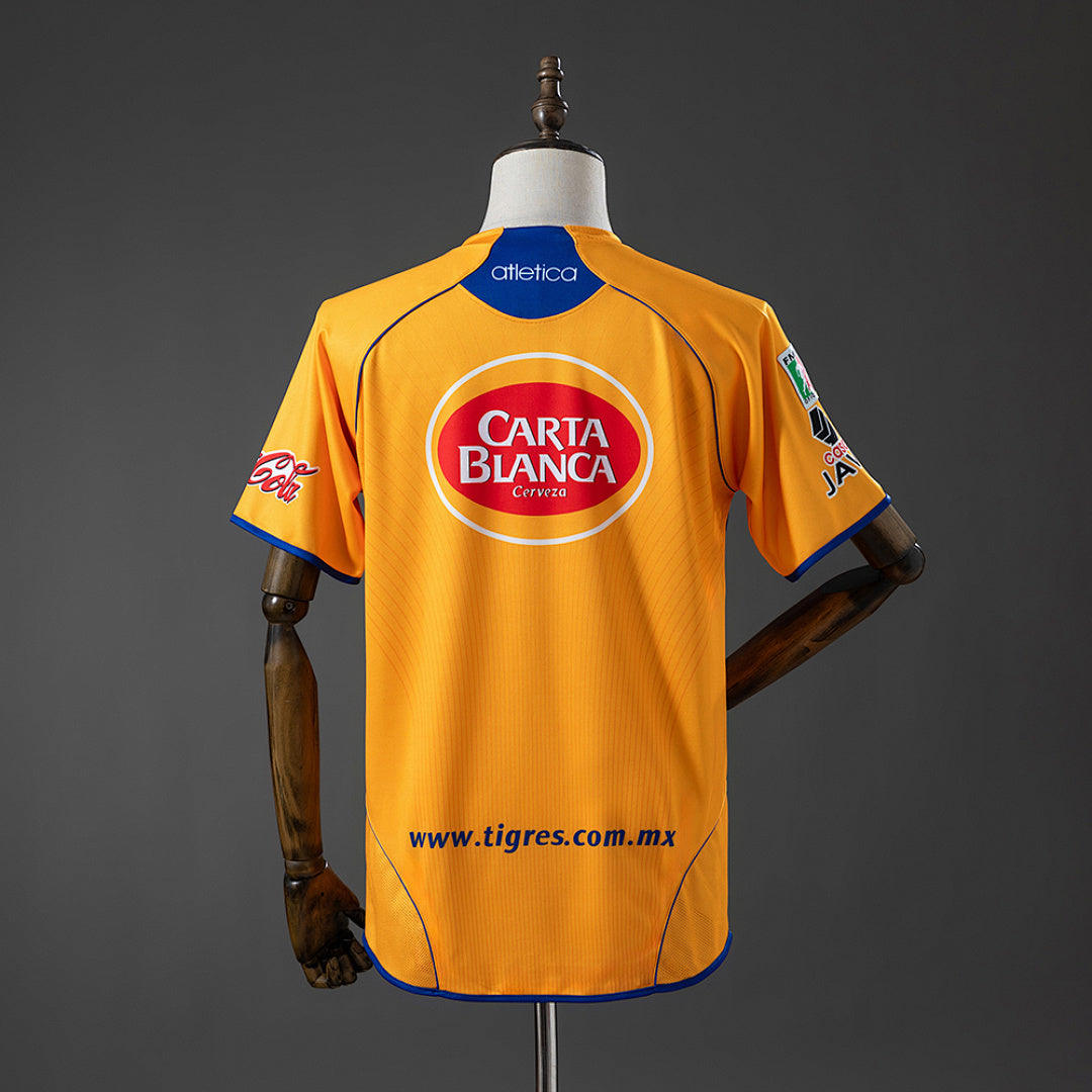Camiseta Retro Tigres UANL Local 05/06 - espalda
