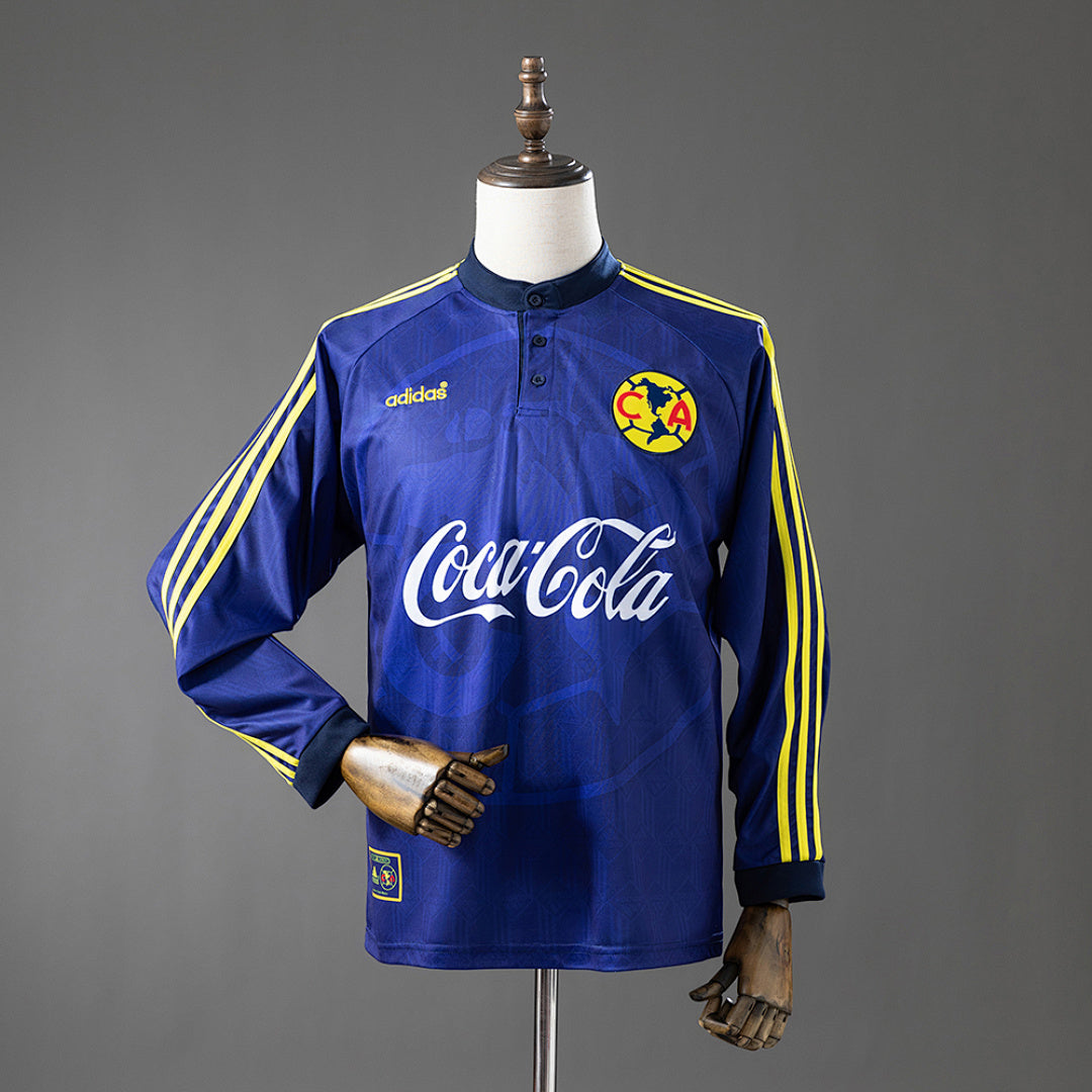 Camiseta Retro Club América Visita Manga Larga 97/98 - frente