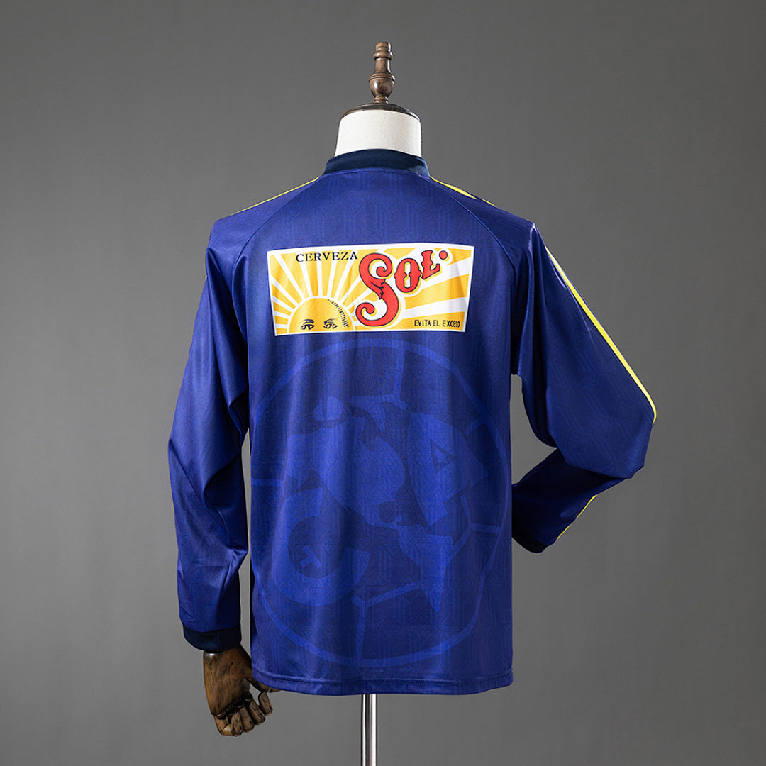 Camiseta Retro Club América Visita Manga Larga 97/98 - espalda