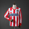Camiseta Retro Chivas de Guadalajara Local Manga Larga 90/91 - frente