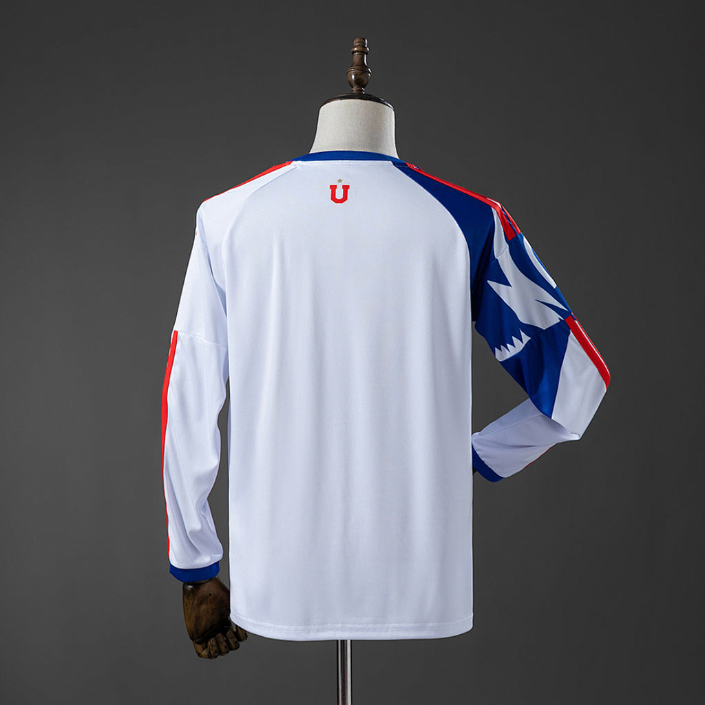 Camiseta U. de Chile Visita Azul Manga Larga 2026/27 - espalda