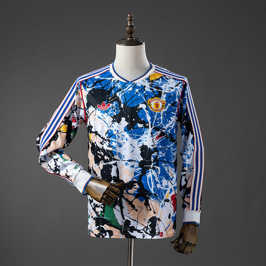 Camiseta Manchester United Manga Larga 2025/26 - frente