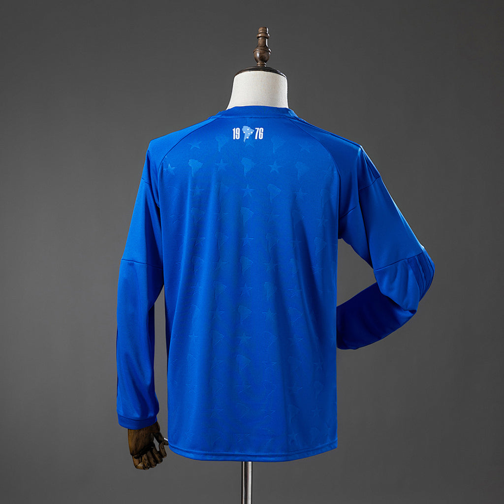 Camiseta Cruzeiro Local Manga Larga 2026/27 - espalda