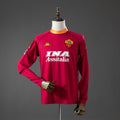 Camiseta Retro AS Roma Local Manga Larga 00/01 - frente