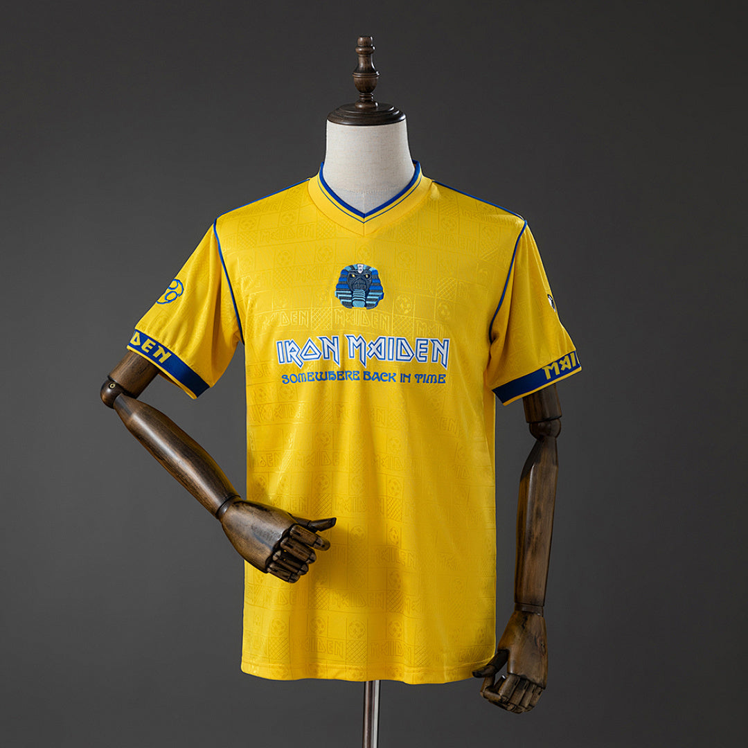 Camiseta Retro West Ham United Amarilla 2008 - frente