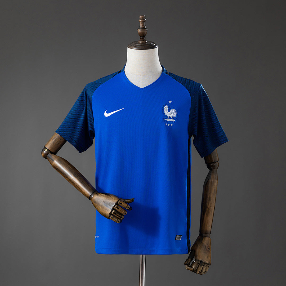 Camiseta Retro Francia Local 2016 - frente