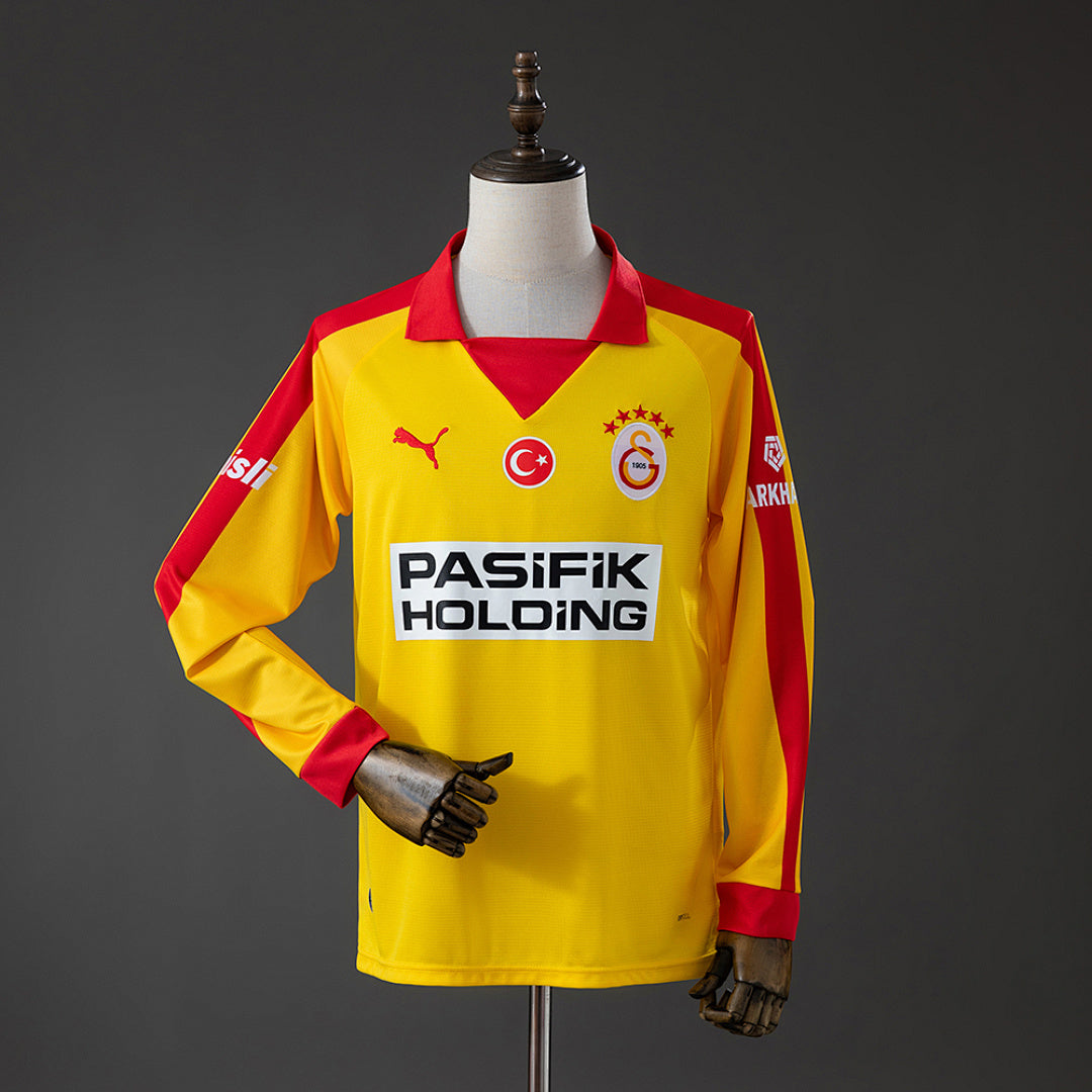 Camiseta Retro Galatasaray Amarilla Manga Larga 25/26 - frente
