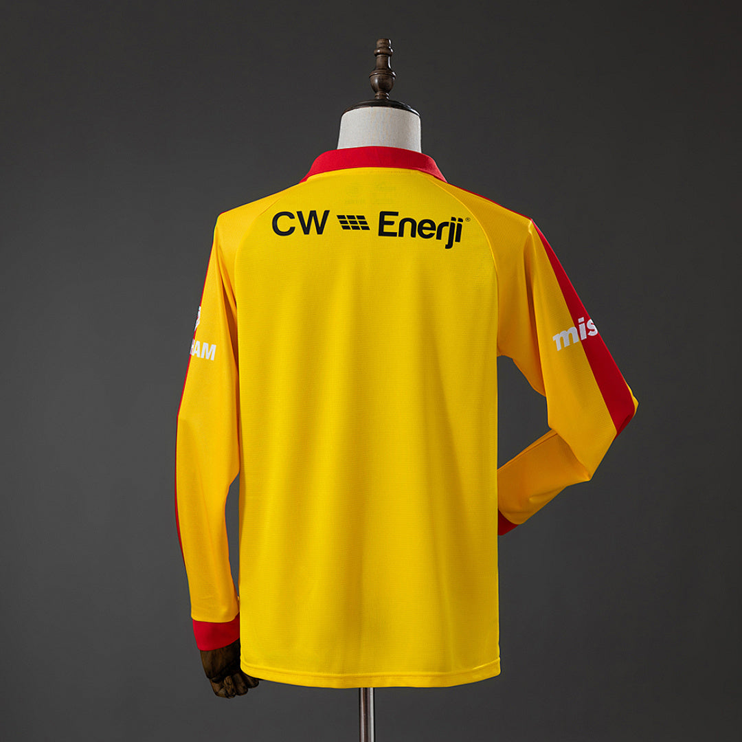 Camiseta Retro Galatasaray Amarilla Manga Larga 25/26 - espalda