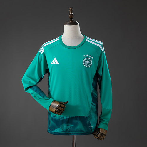 Camiseta Alemania Portero Verde Manga Larga 2026 - frente