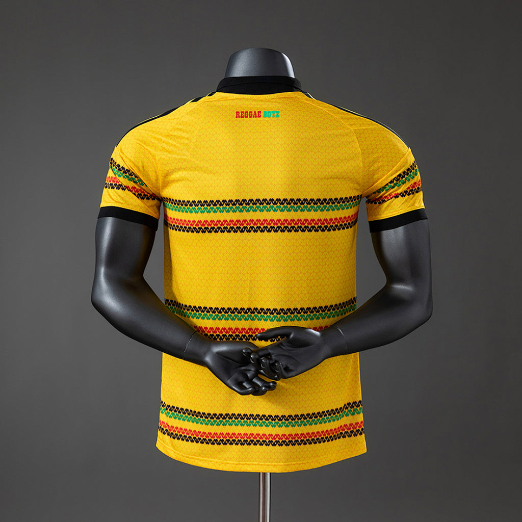 Camiseta Jamaica Local 2026 Versión Jugador - espalda