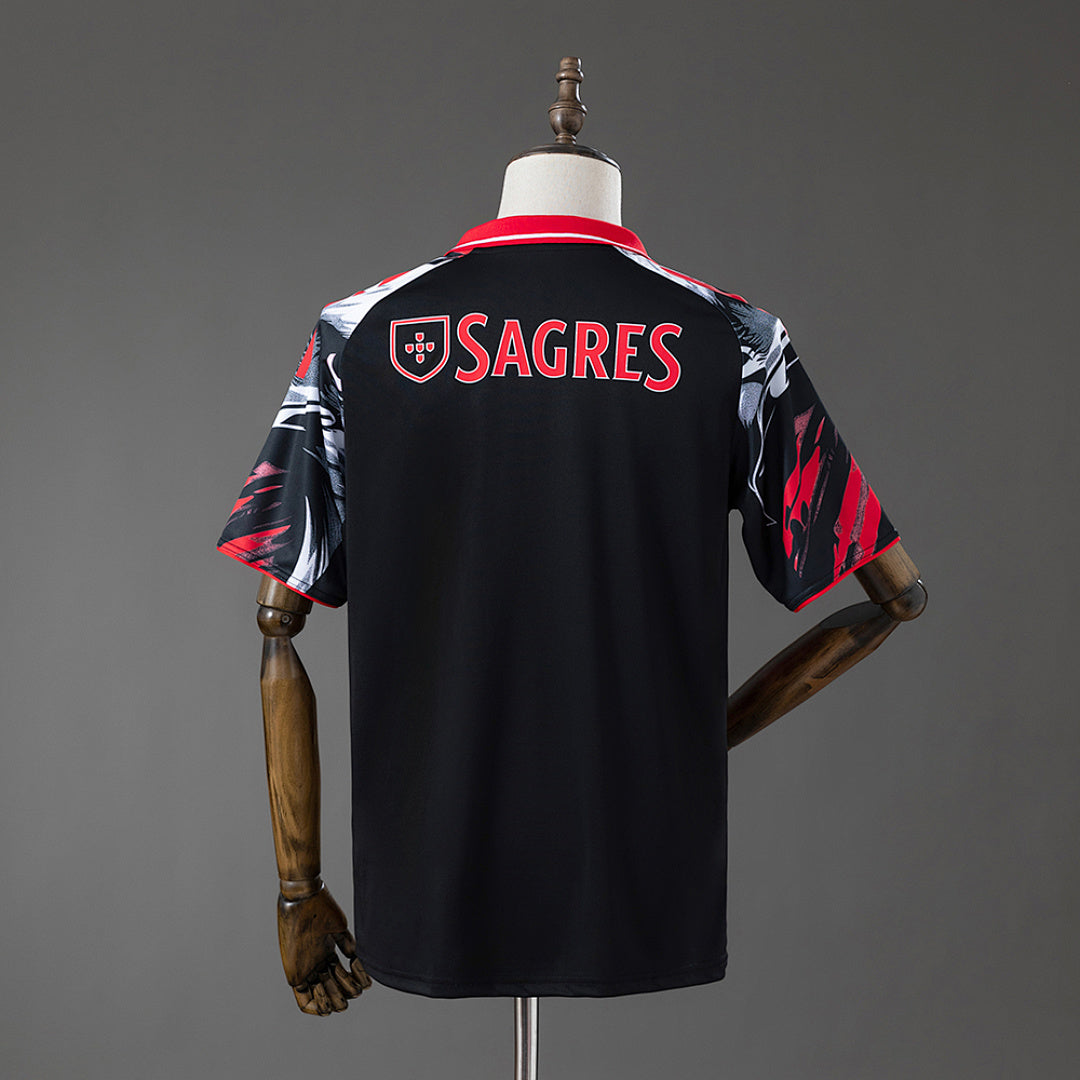 Camiseta SL Benfica Roja Negra 2026/27 - espalda