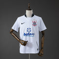 Camiseta Retro Corinthians Local Celeste y Gris 2009 - frente