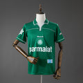 Camiseta Retro Palmeiras Local Gris y Negra 1999 - frente
