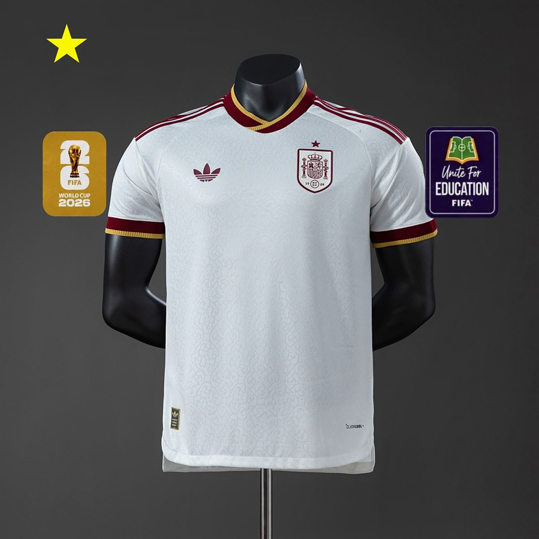 Camiseta España Visita 2026 Versión Jugador - frente
