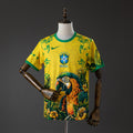 Camiseta Brasil Negra y Amarilla Edición Especial 2026 - frente