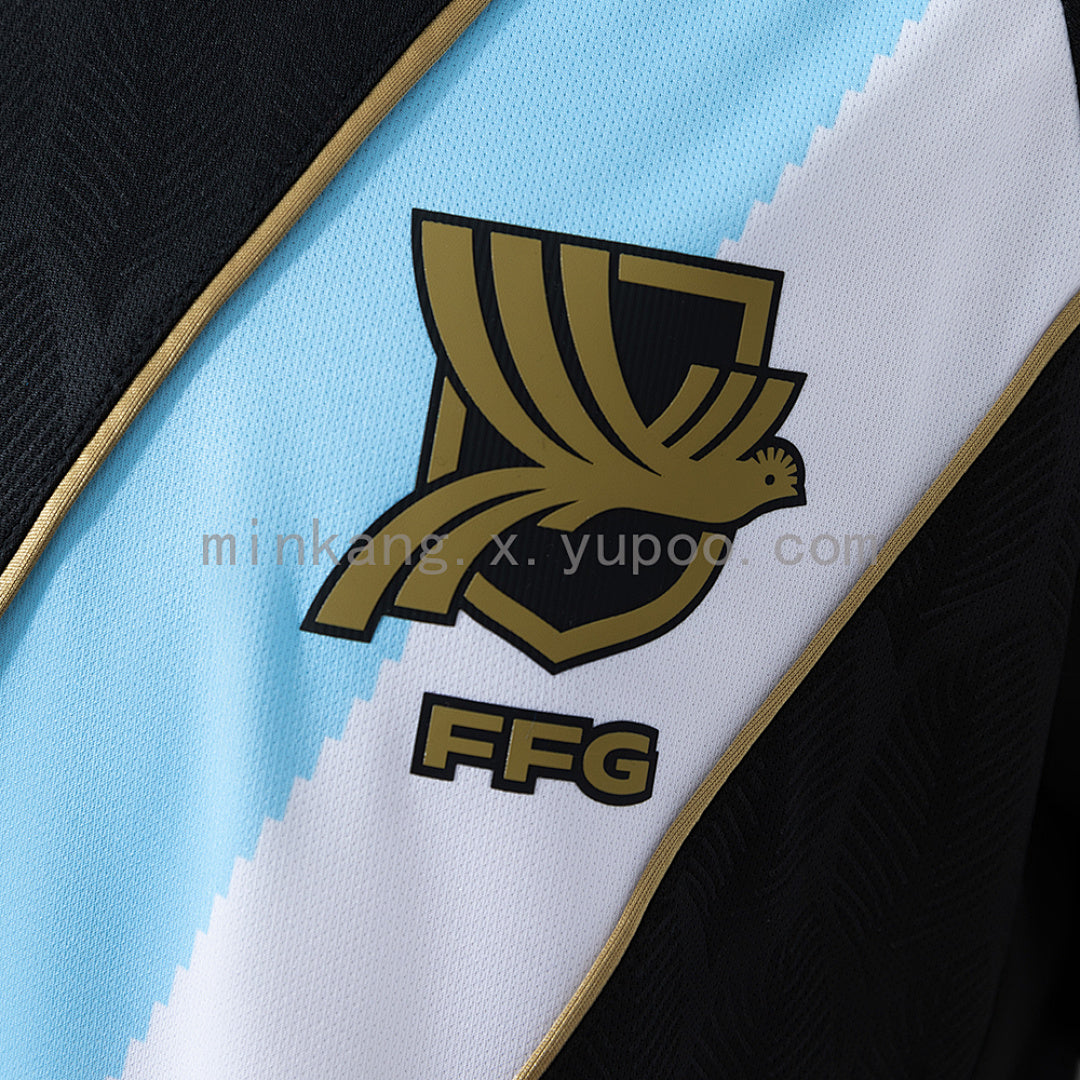 Camiseta Guatemala Visita Celeste y Negra 2026 - espalda
