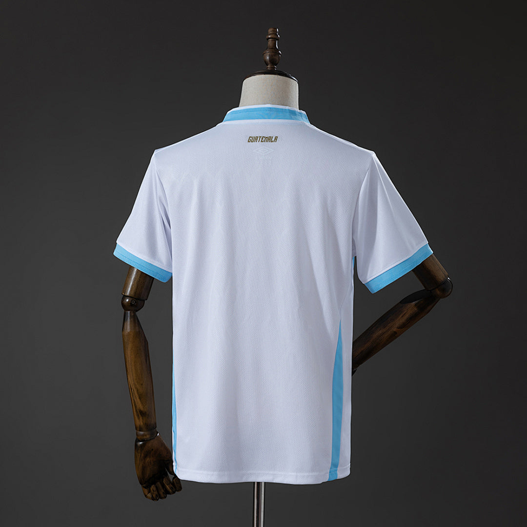 Camiseta Guatemala Local Azul y Negra 2026 - espalda