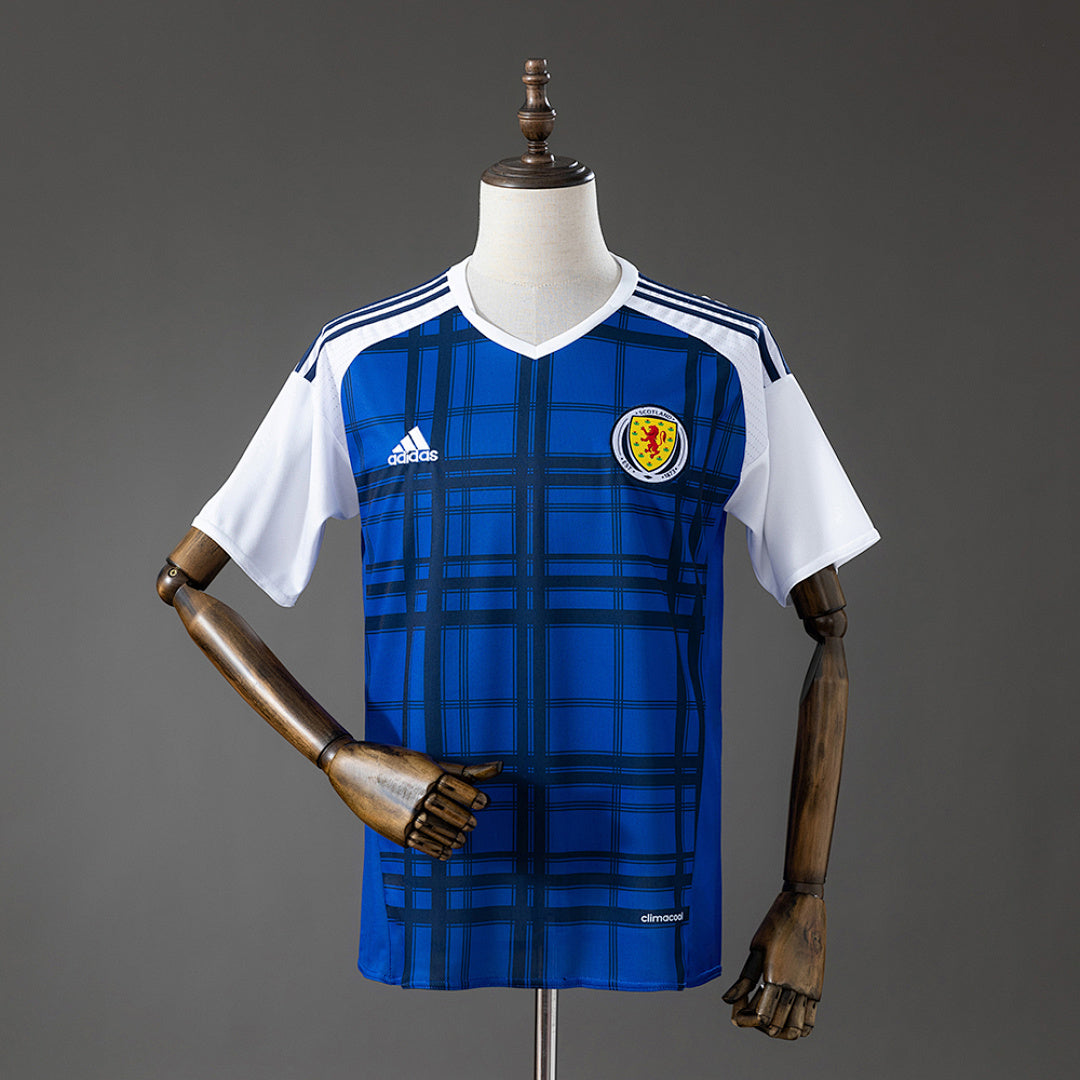 Camiseta Retro Escocia Local 16/17 - frente