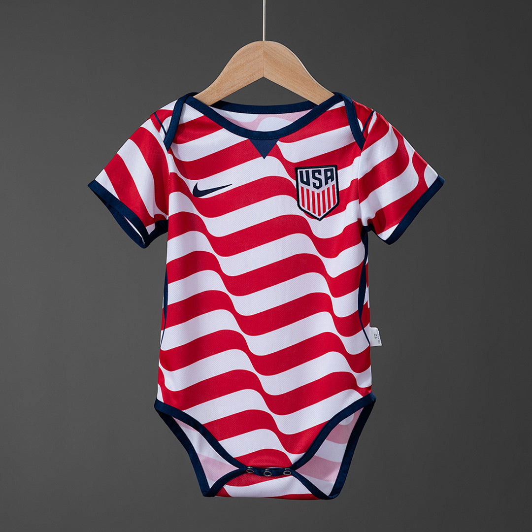 Conjunto Niños Estados Unidos Local 2026/27 - frente