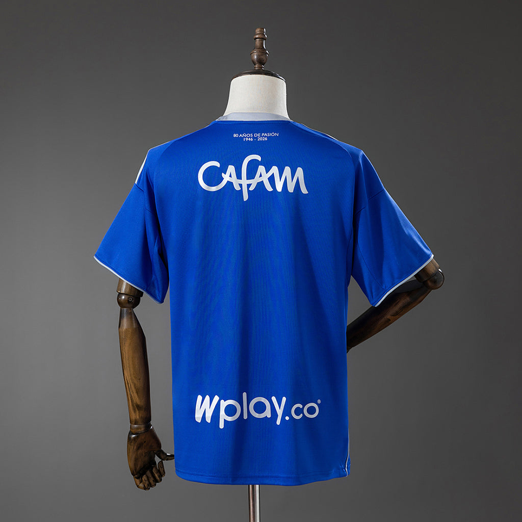 Camiseta Millonarios Local 2026/27 - espalda
