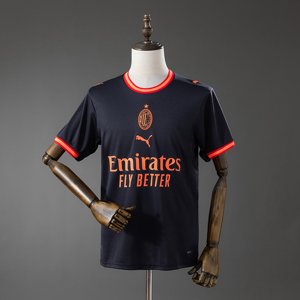 Camiseta AC Milan Tercera Negra 2026/27 - frente