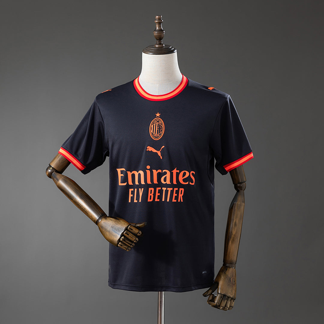 Camiseta AC Milan Tercera Negra 2026/27 - frente