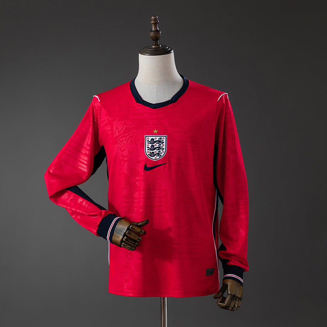 Camiseta Inglaterra Visita Manga Larga 2026 - frente