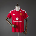 Camiseta Manchester United Local Burdeos y Gris 2026/27 - frente