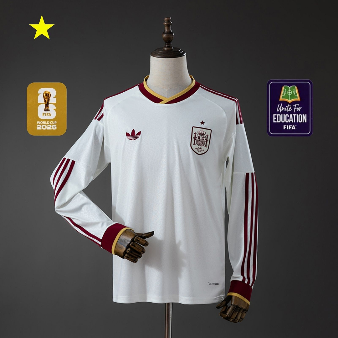 Camiseta España Visita Manga Larga 2026 - frente