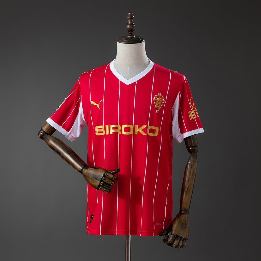 Camiseta Retro Sporting de Gijón 25/26 - frente