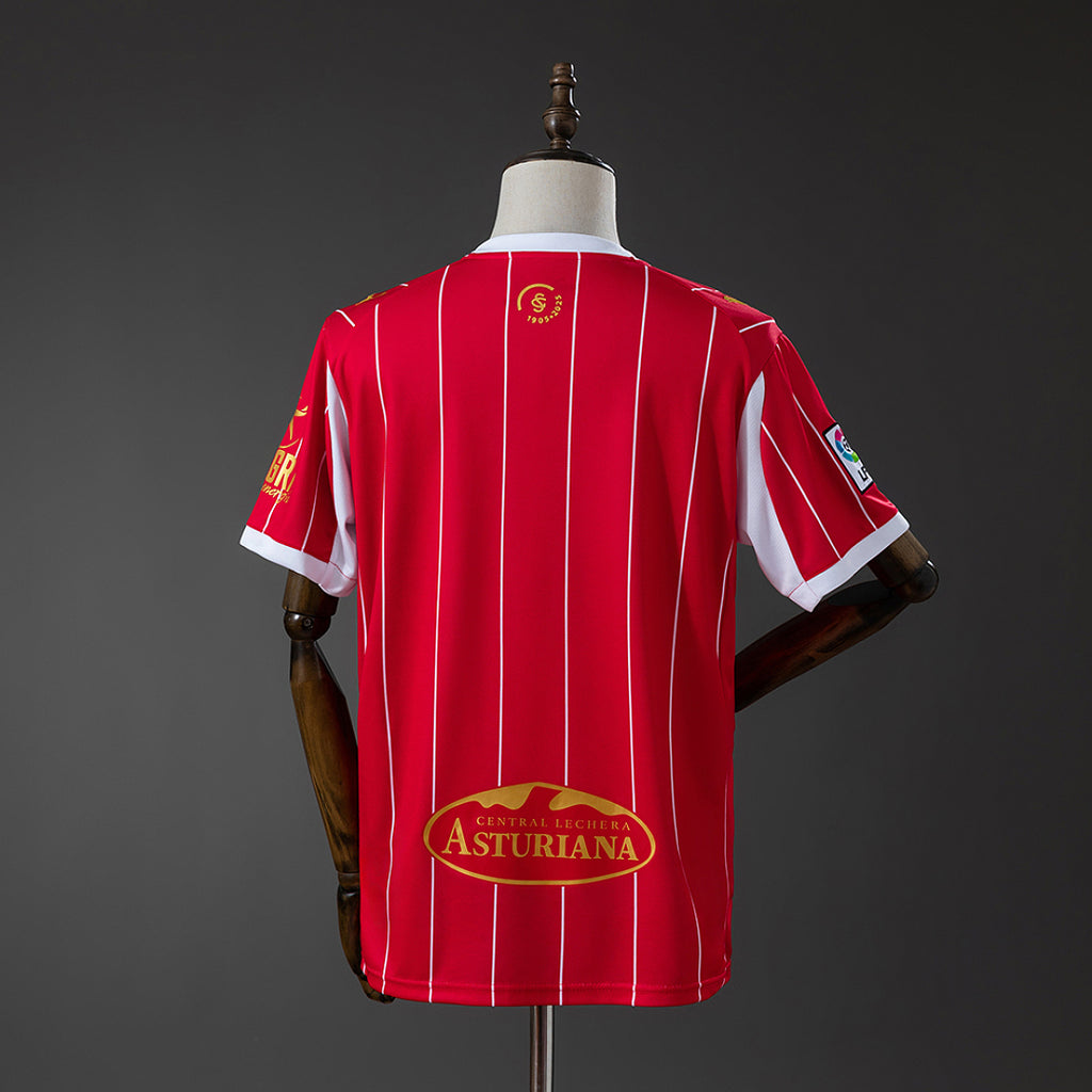 Camiseta Retro Sporting de Gijón 25/26 - espalda