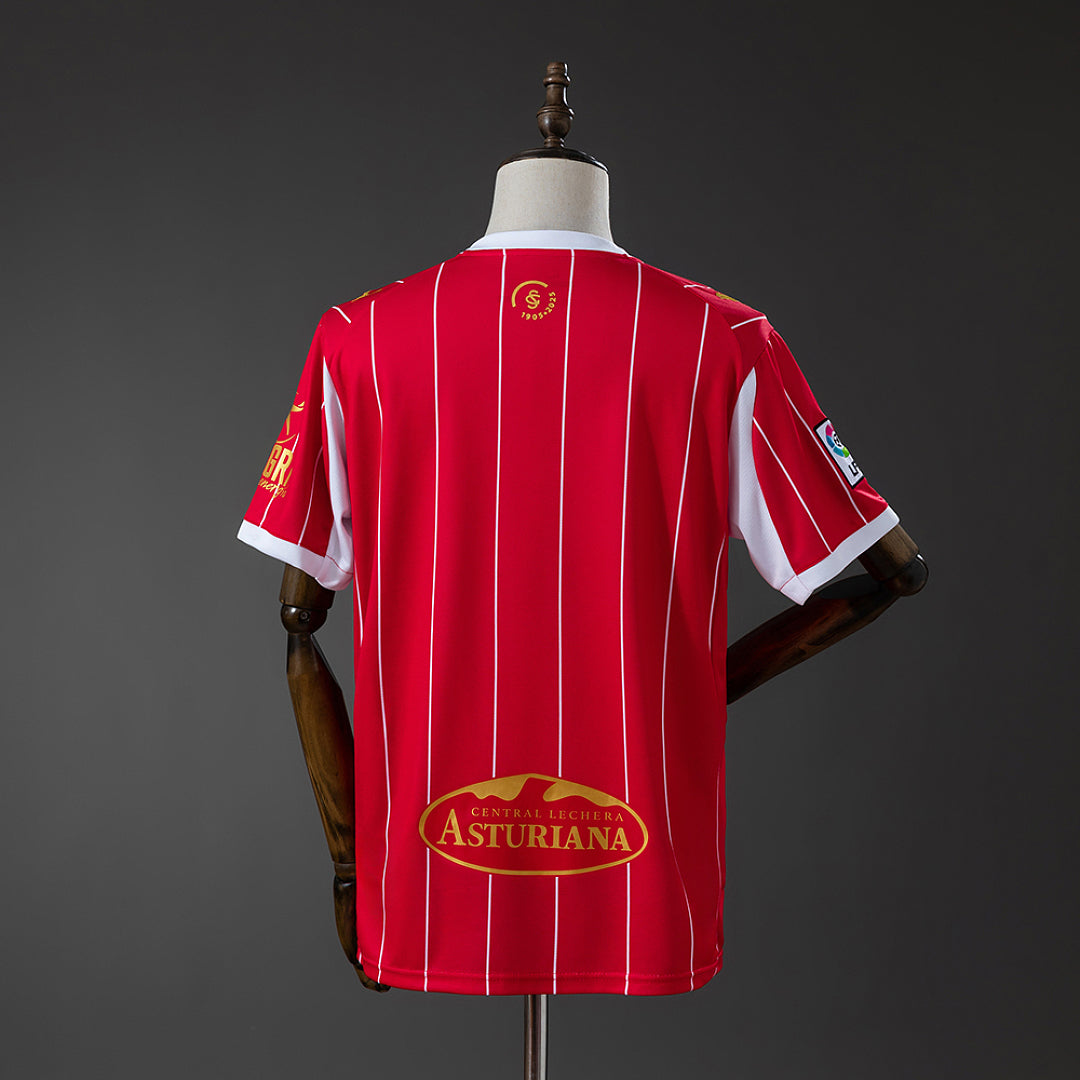 Camiseta Retro Sporting de Gijón 25/26 - espalda