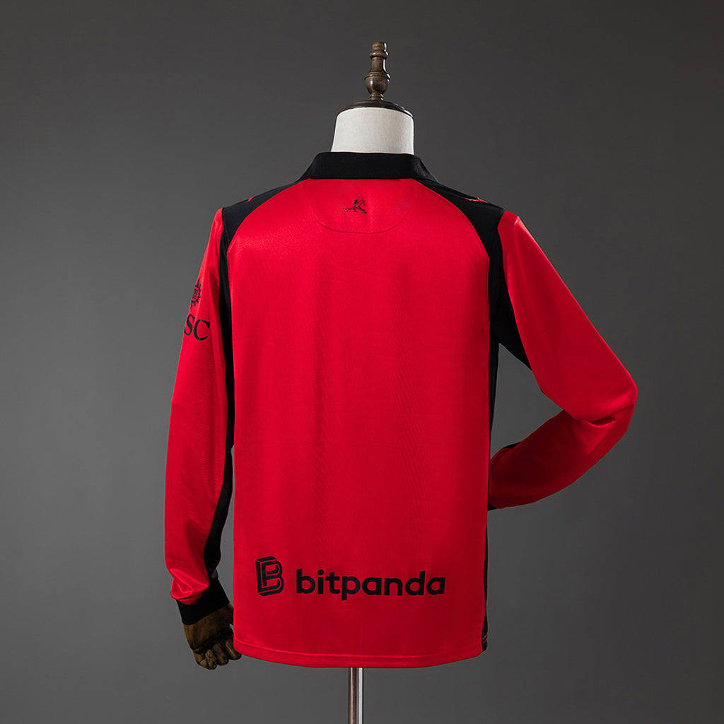 Camiseta AC Milan Cuarta Manga Larga 2025/26 - espalda