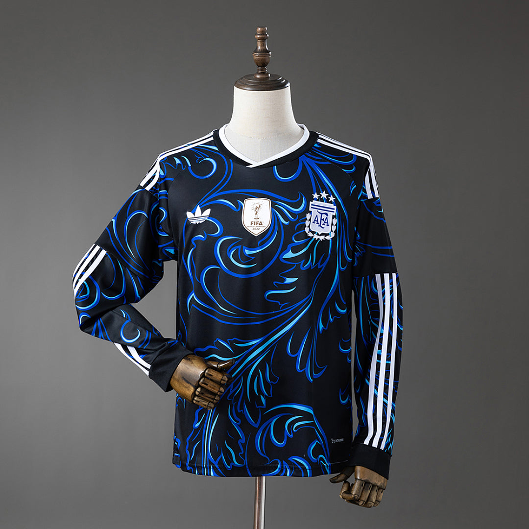 Camiseta Argentina Visita Manga Larga 2026 - frente