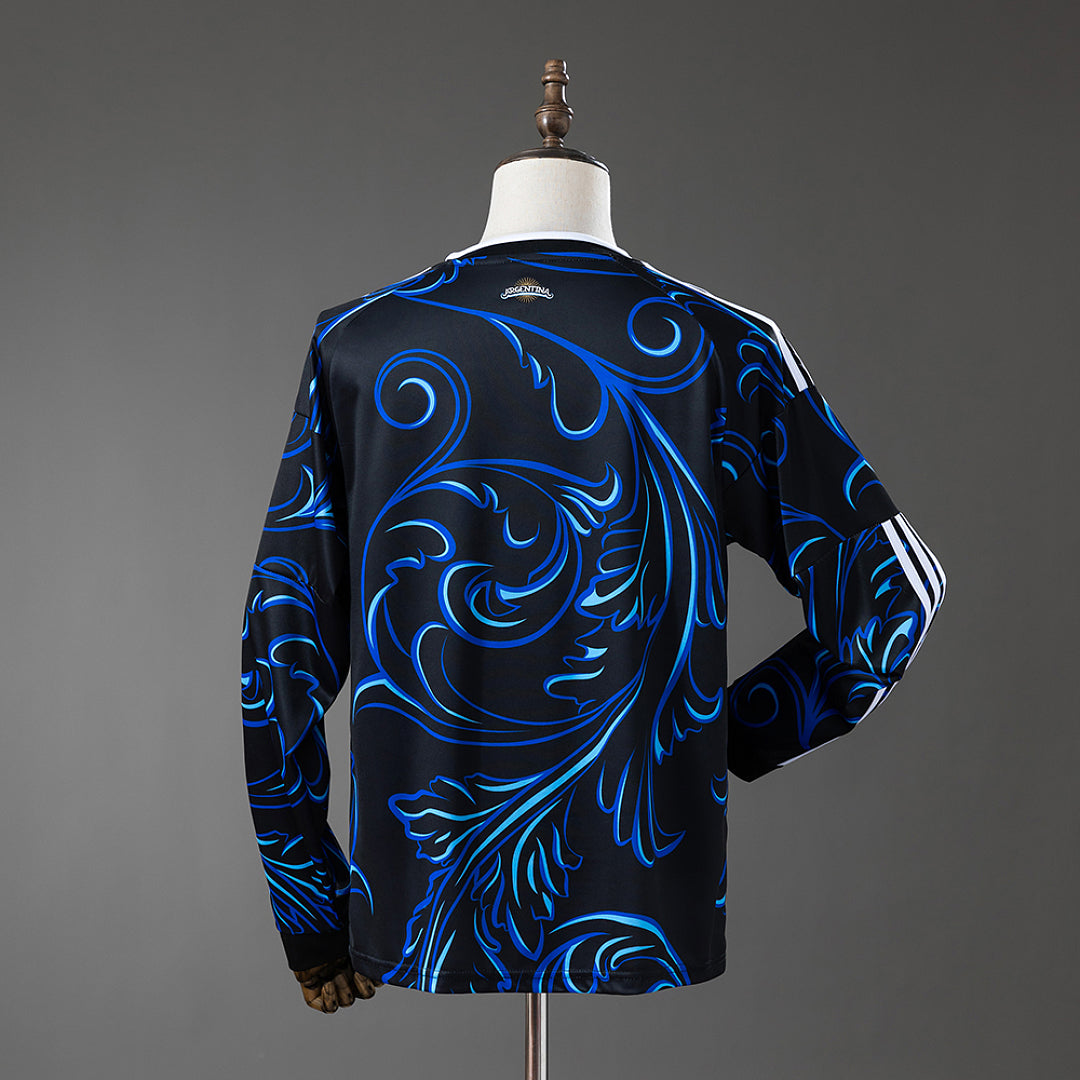 Camiseta Argentina Visita Manga Larga 2026 - espalda