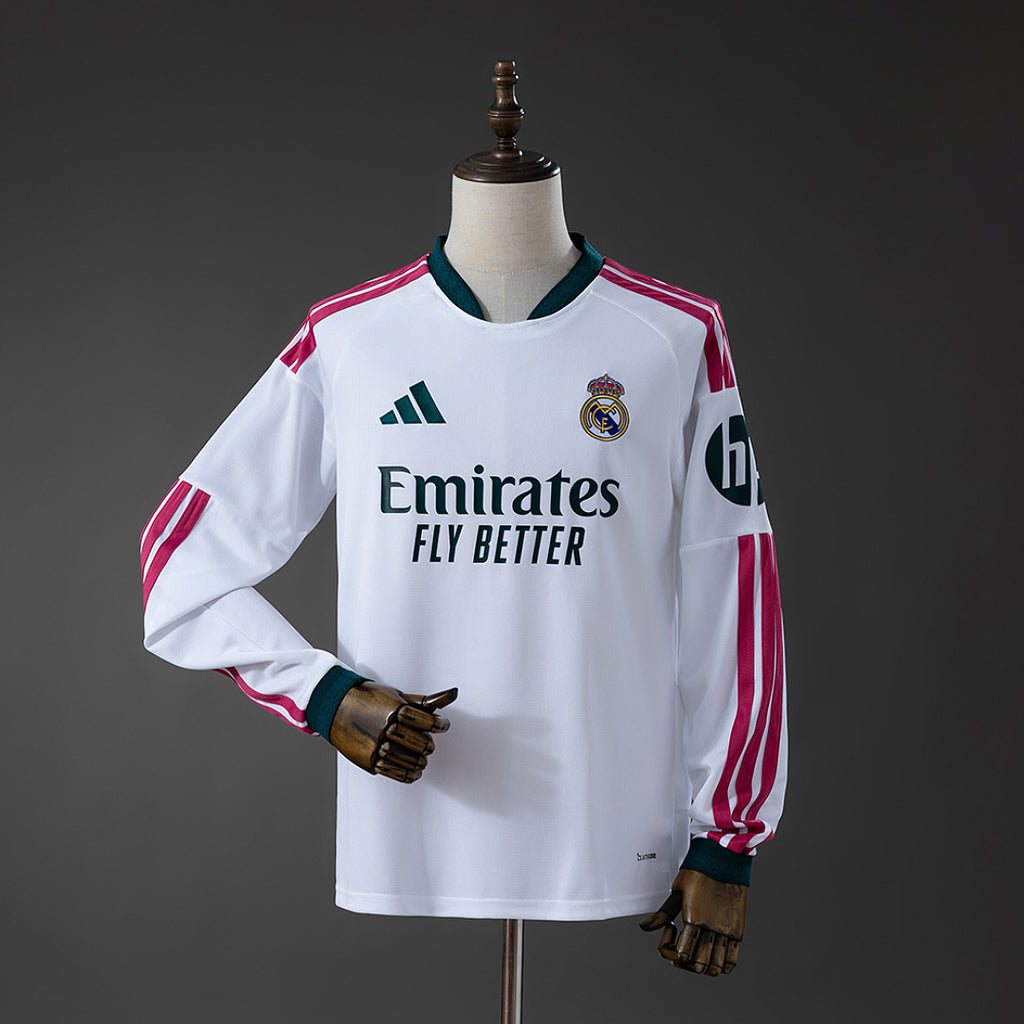 Camiseta Real Madrid Local Manga Larga 2026/27 - frente