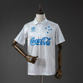 Camiseta Retro Cruzeiro Visita Gris Claro 93/94 - frente