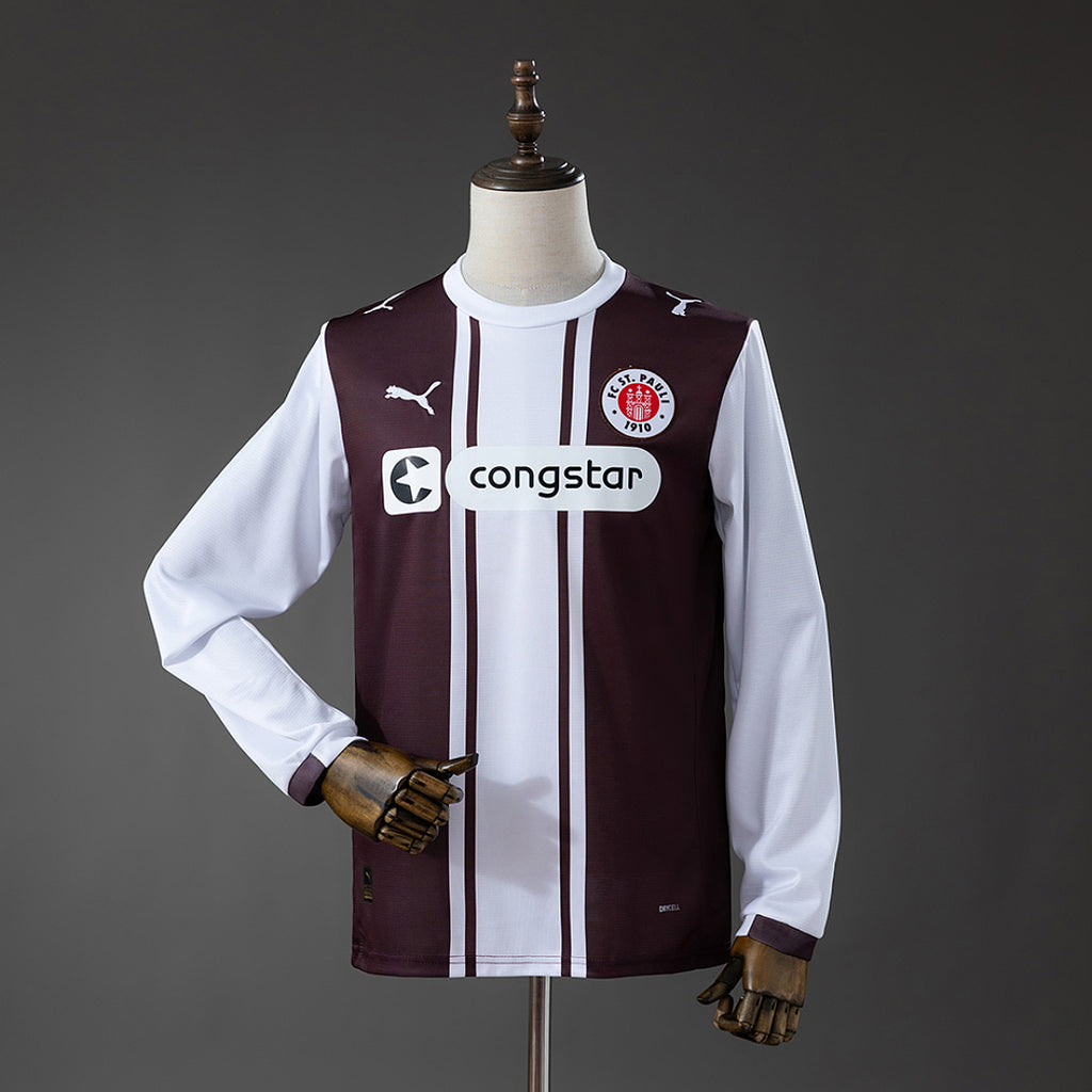 Camiseta FC St. Pauli Manga Larga 2026/27 - frente