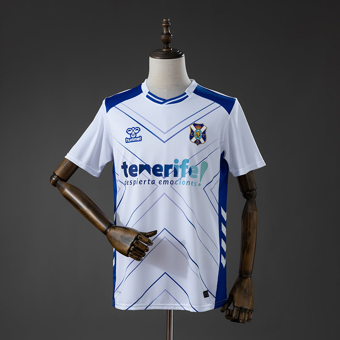 Camiseta CD Tenerife Local Gris y Celeste 2025/26 - frente
