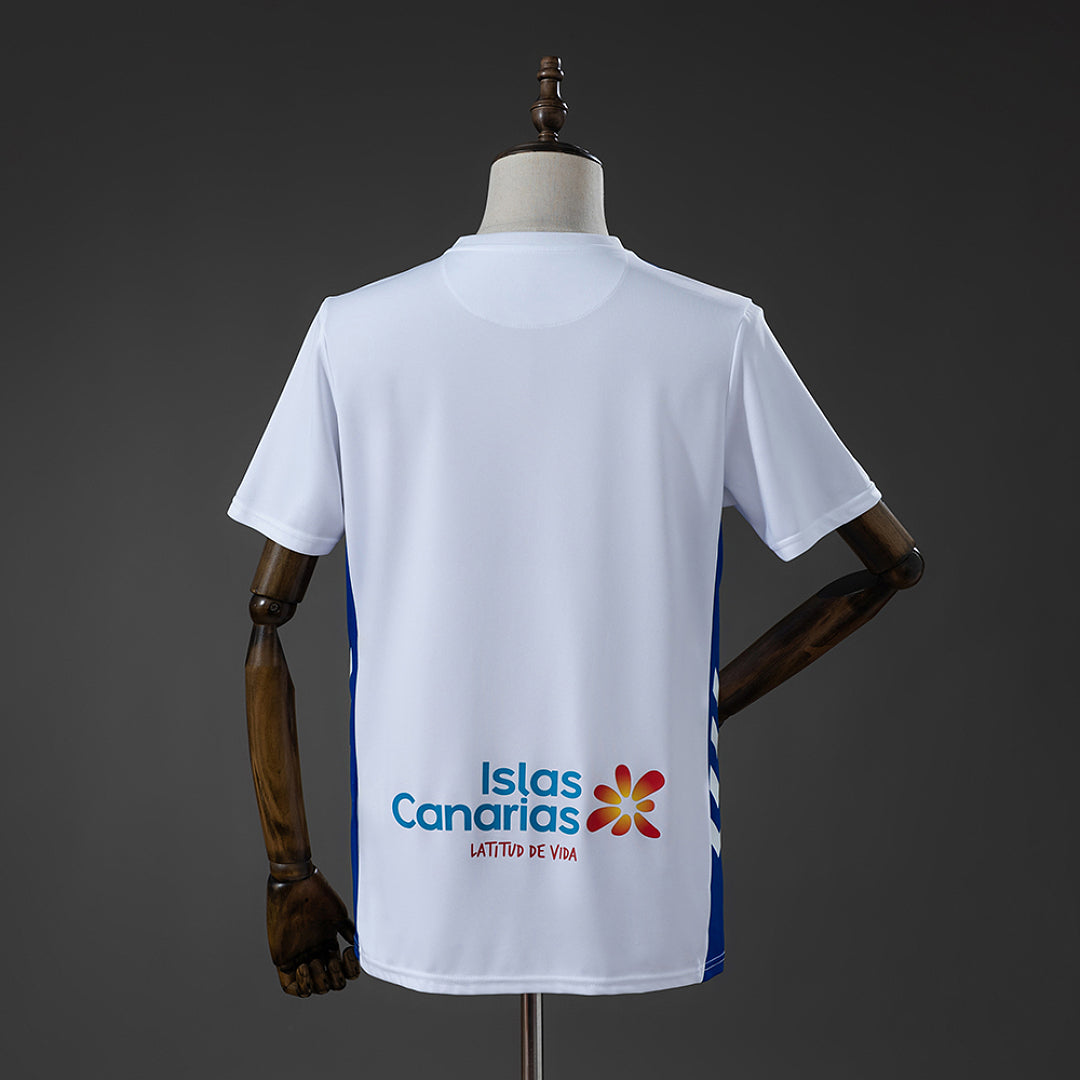 Camiseta CD Tenerife Local Celeste y Negra 2025/26 - espalda