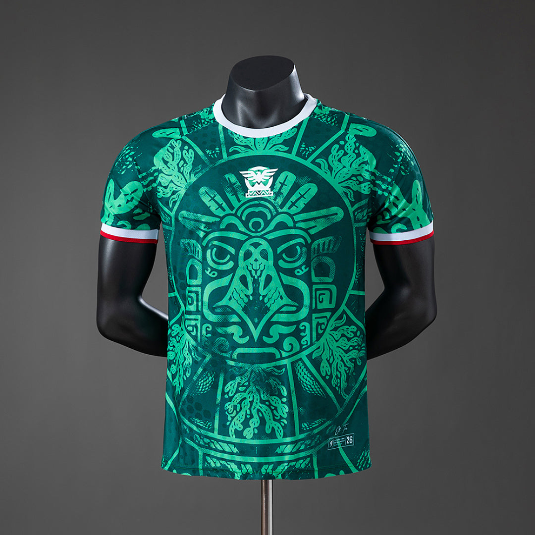 Camiseta México Mundial Edición Especial 2026 Versión Jugador - frente