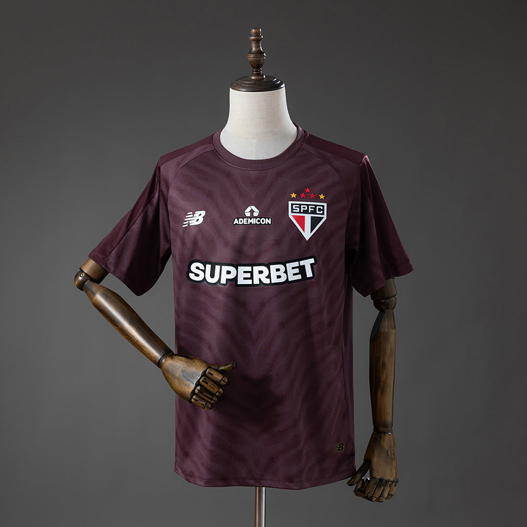 Camiseta São Paulo Portero Burdeos 2026/27 - frente