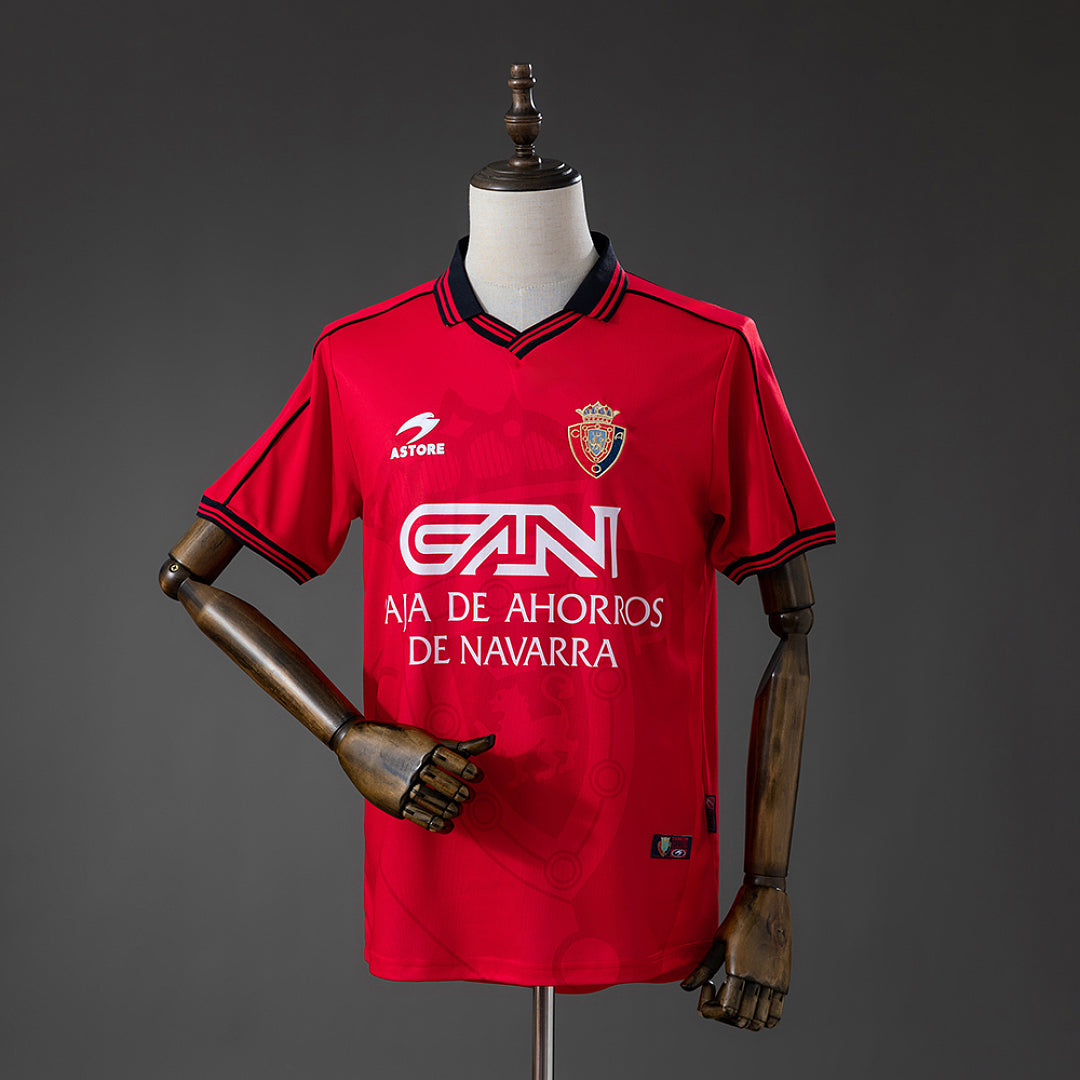 Camiseta Retro CA Osasuna Local 98/00 - frente